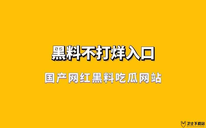 黑料不打烊吃瓜爆料：娱乐圈背后那些不为人知的秘密